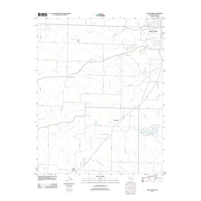2012 Map of South Fork, 2012 Print