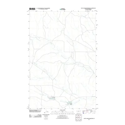 2011 Map of South Fork Reservoir, 2011 Print