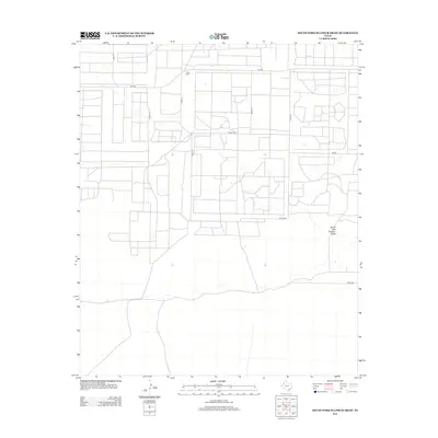 2012 Map of South Fork Sulphur Draw, 2012 Print