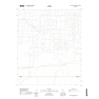 2019 Map of South Fork Sulphur Draw, 2019 Print