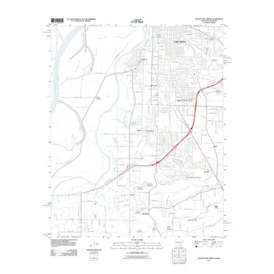 2011 Map of South Fort Smith, 2011 Print