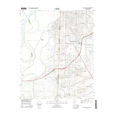 2014 Map of South Fort Smith, 2014 Print
