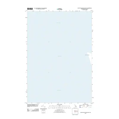 2012 Map of South Fox Island OE W, 2012 Print