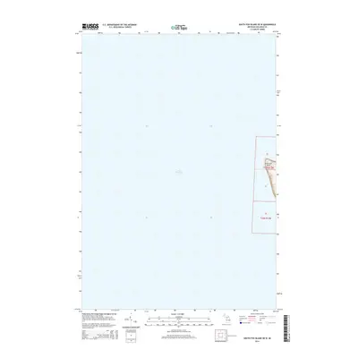 2014 Map of South Fox Island OE W, 2014 Print