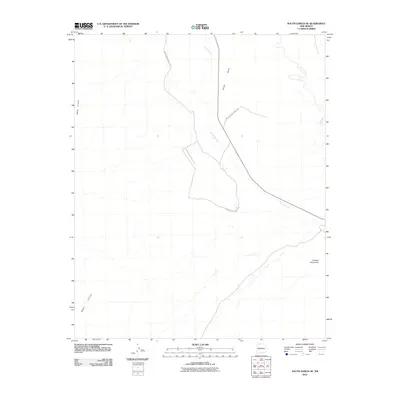 2010 Map of South Garcia SE, 2010 Print