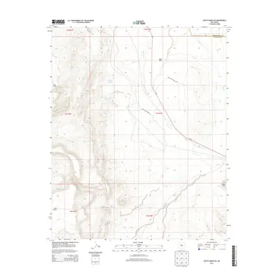 2013 Map of South Garcia SE, 2013 Print