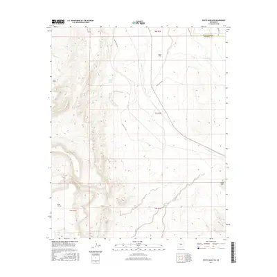 2017 Map of South Garcia SE, 2017 Print