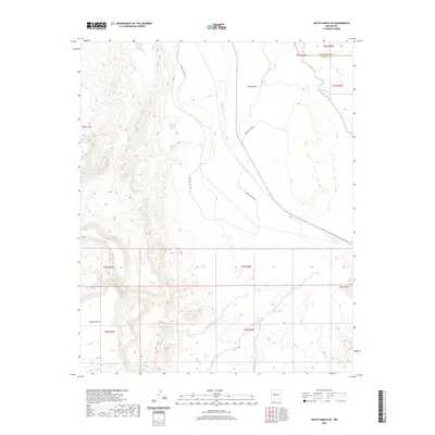 2020 Map of South Garcia SE, 2020 Print