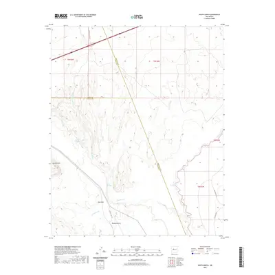 2020 Map of South Garcia, 2020 Print