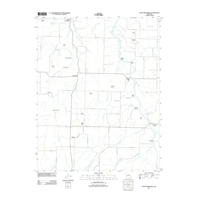 2011 Map of South Greenfield, 2011 Print