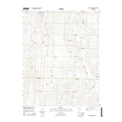 2015 Map of South Greenfield, 2015 Print