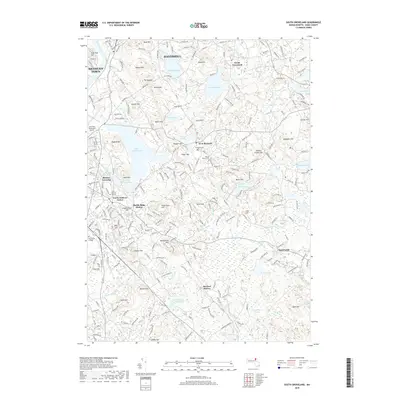 2018 Map of South Groveland, 2018 Print