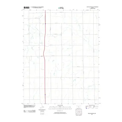 2010 Map of South Haven NE, 2010 Print