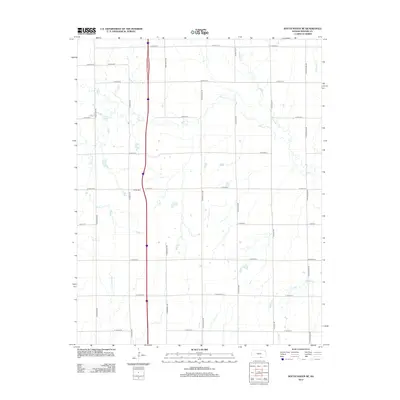 2012 Map of South Haven NE, 2012 Print
