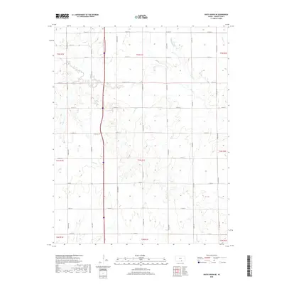 2018 Map of South Haven NE, 2018 Print