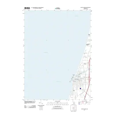 2011 Map of South Haven, 2011 Print