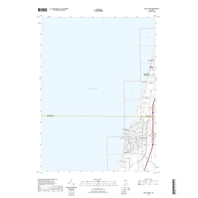 2019 Map of South Haven, 2019 Print