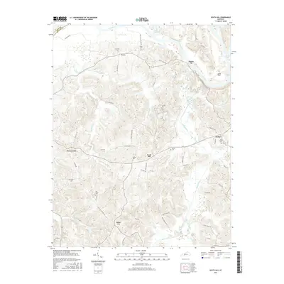 2016 Map of South Hill, 2016 Print