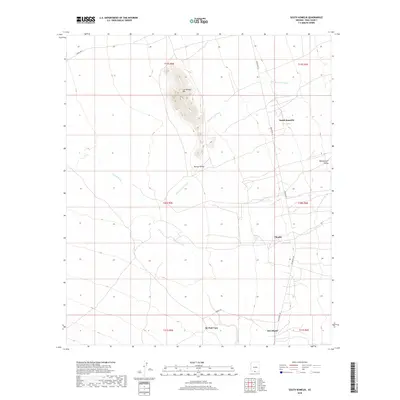 2018 Map of South Komelik, 2018 Print