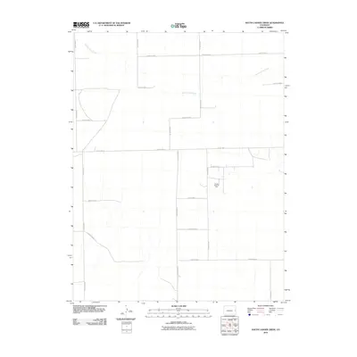 2010 Map of South Ladder Creek, 2010 Print