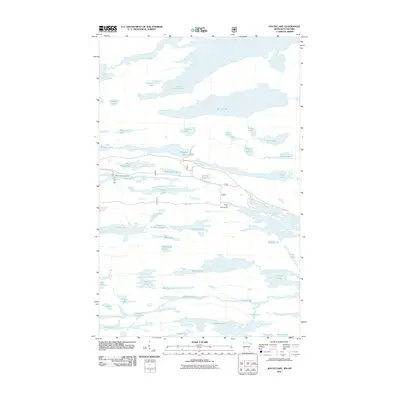 2011 Map of South Lake, 2011 Print
