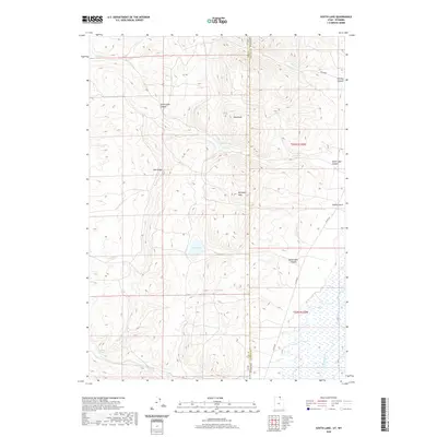 2020 Map of South Lake, 2020 Print