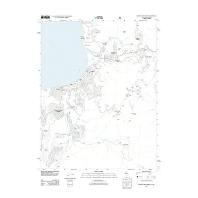 2012 Map of South Lake Tahoe, 2012 Print