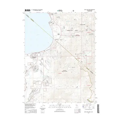 2015 Map of South Lake Tahoe, 2015 Print