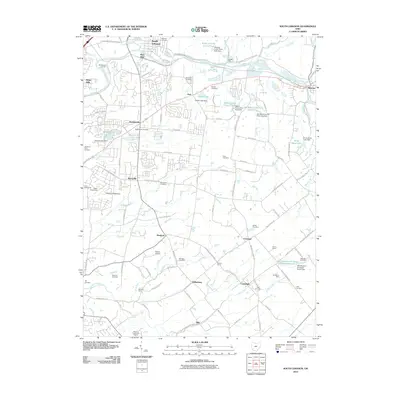 2010 Map of South Lebanon, 2010 Print