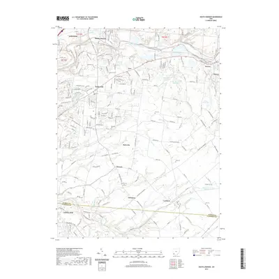 2019 Map of South Lebanon, 2019 Print