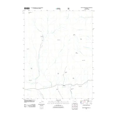 2011 Map of South Mamm Peak, 2011 Print