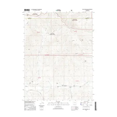 2016 Map of South Mamm Peak, 2016 Print