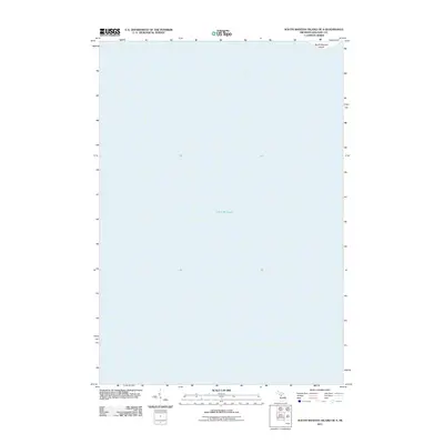 2011 Map of South Manitou Island OE S, 2011 Print