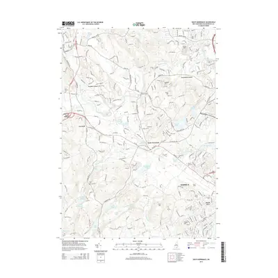 2015 Map of South Merrimack, 2015 Print