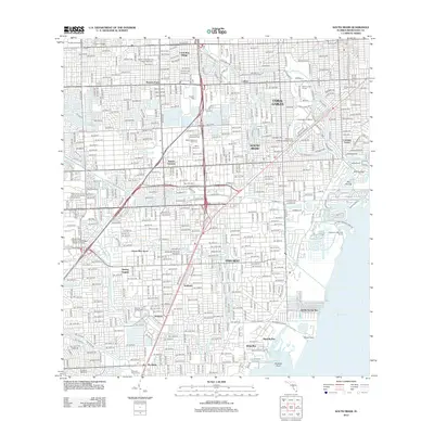 2012 Map of South Miami, 2012 Print