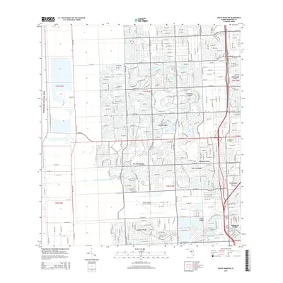 2015 Map of South Miami NW, 2015 Print