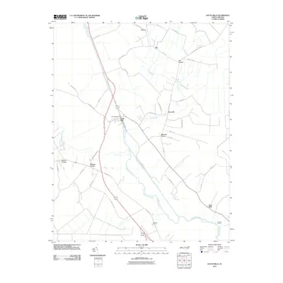 2010 Map of South Mills, 2010 Print