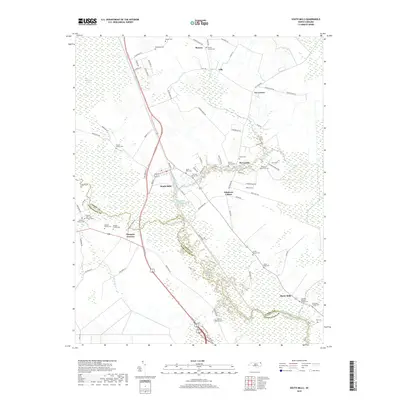 2019 Map of South Mills, 2019 Print