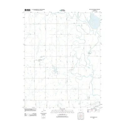 2012 Map of South Mound, 2012 Print