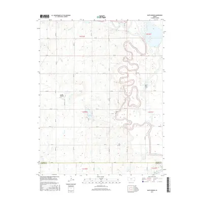 2015 Map of South Mound, 2015 Print