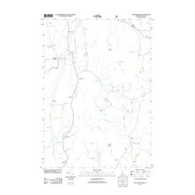 2012 Map of South Mountain, 2012 Print