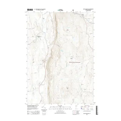 2015 Map of South Mountain, 2015 Print