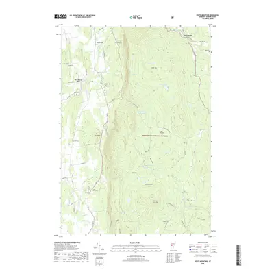 2018 Map of South Mountain, 2018 Print