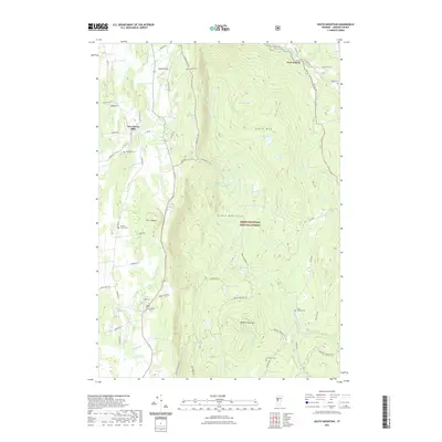 2021 Map of South Mountain, 2021 Print