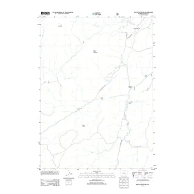 2012 Map of South Mountain, 2012 Print