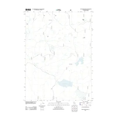 2012 Map of South Mountain, 2012 Print