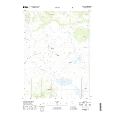 2018 Map of South Mountain, 2018 Print