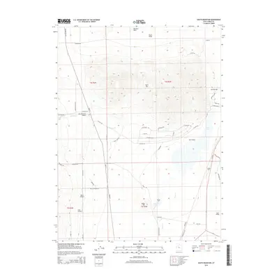 2014 Map of South Mountain, 2014 Print