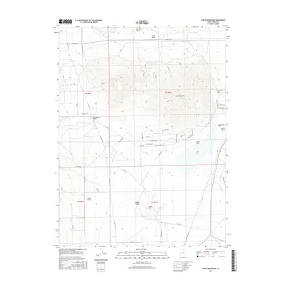 2017 Map of South Mountain, 2017 Print