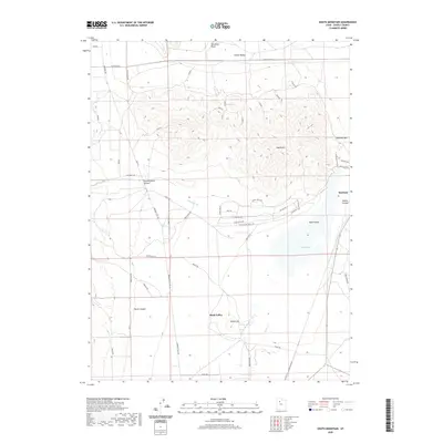 2020 Map of South Mountain, 2020 Print